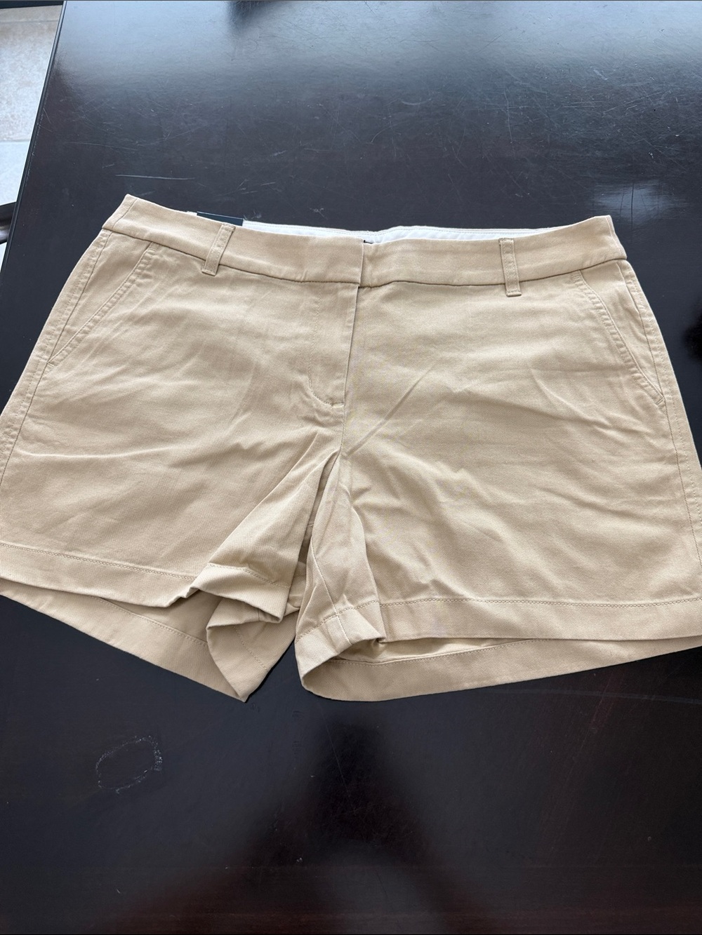 NWT J. Crew 5" Khaki Shorts size 14